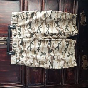 Mens Camouflage Shorts